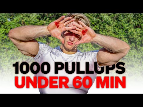 1000 Pullups Under 60 Minutes !