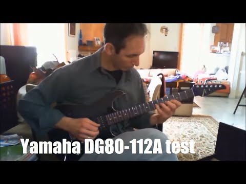 Yamaha DG80-112 test