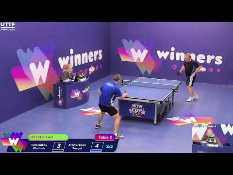 WINners CUP table 2  20.01  Tatarnikov Vladimir - Aristarkhov Sergei 15:30