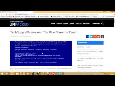Scambait Fake Microsoft Tech Support Scam Call  7/20/2015