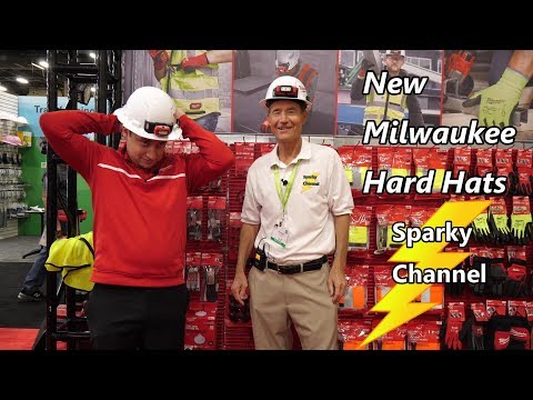 New Milwaukee Hard Hats with Many Styles & Logos from NECA