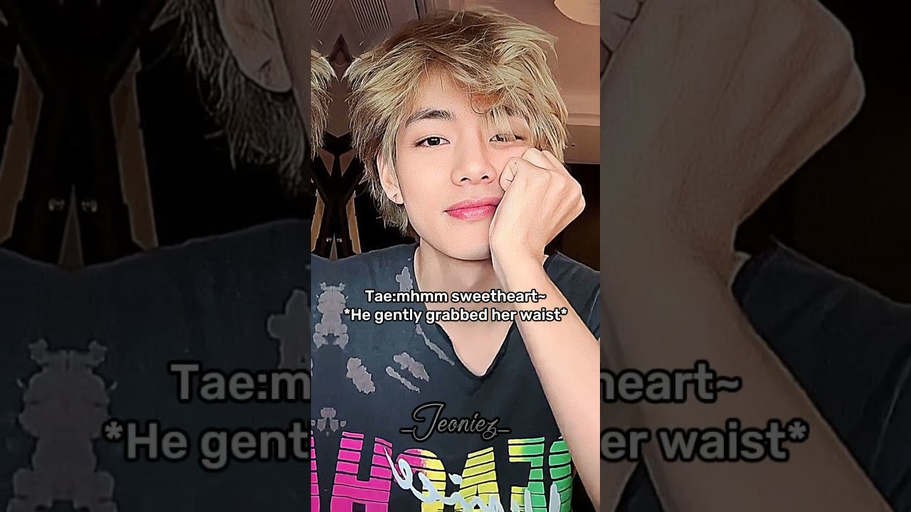 POV.he forced you to cuddle him👀🎀#taehyung #bts #trending #youtube #shorts