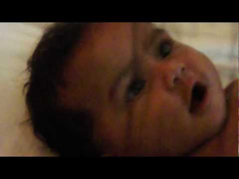 Hasita at the age of 3 months