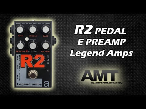 AMT ELETRONICS R2 PEDAL E PREAMP