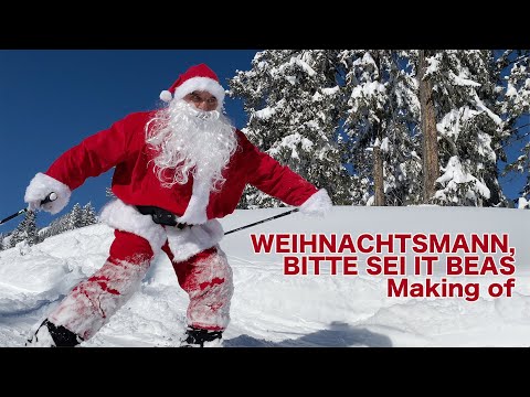 Weihnachtsmann VIDEODREH | Bluatschink-Kinderlieder
