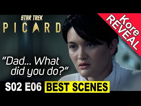 Star Trek Picard Season 2 Episode 6 BEST SCENES – Kore Origin REVEAL