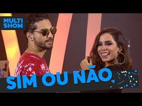 Sim ou Não | Anitta + Maluma | Música Boa Ao Vivo | Música Multisshow
