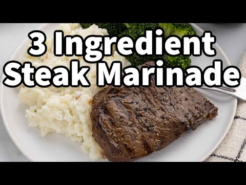Beste Steakmarinade mit 3 Zutaten: Geschmack, der garantiert nichts nützt!