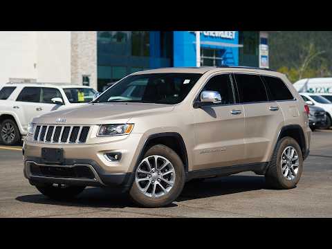 2014 Jeep Grand Cherokee 4WD 4dr Limited in Tan for sale at Salmon Arm Chevrolet Buick GMC in Salmon Arm, BC