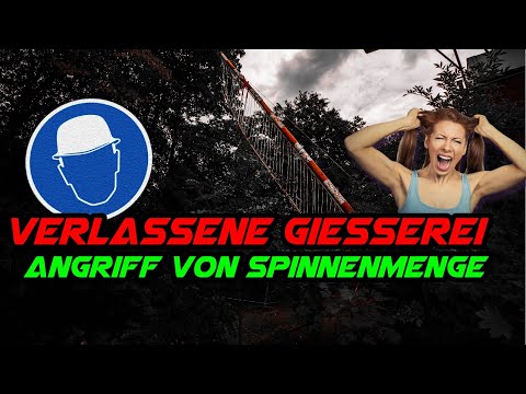 RIESIGE VERLASSENE GIESSEREI