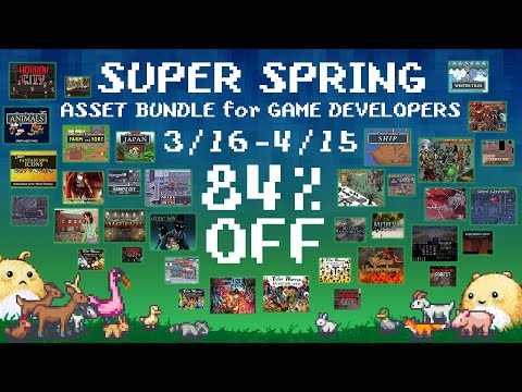 Super Spring Game Asset Bundle