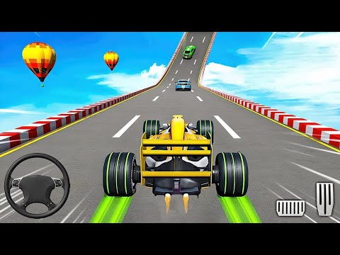 Formula Car Racing Stunts 3D _ Car Simulator on Mega Ramp #gameplay