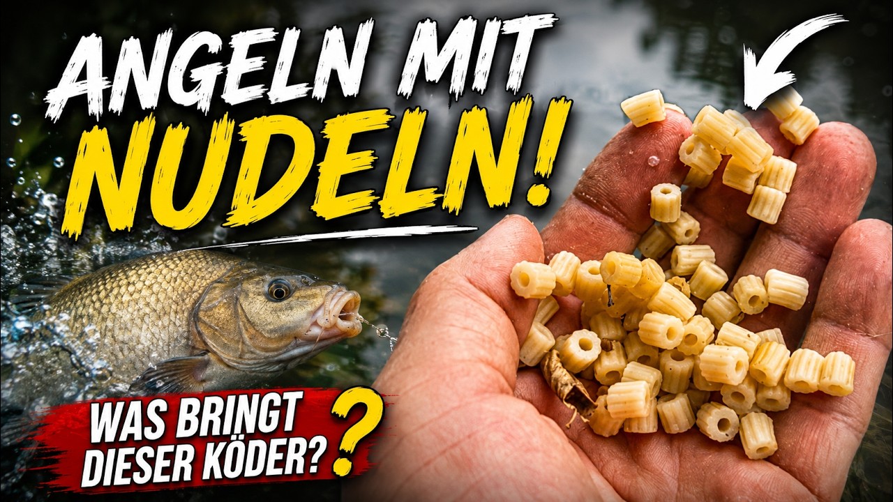 NUDELN ALS ANGELKÖDER?! 😱 Was dieser Köder wirklich bringt!