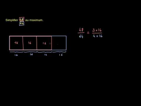 Simplifier une fraction au maximum