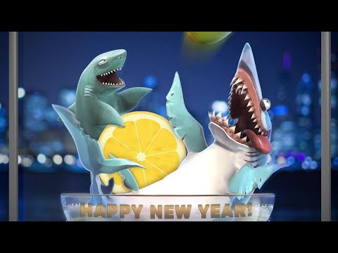 Happy New Year Live Contest! - Hungry Shark World