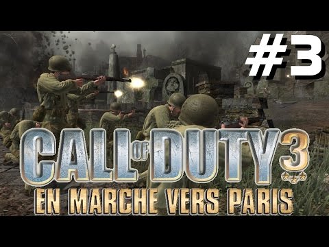 video de call of duty 3 en marche vers paris sur wii