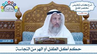 89 - حكم أكل الطفل أو الهر من النجاسة - عثمان الخميس
