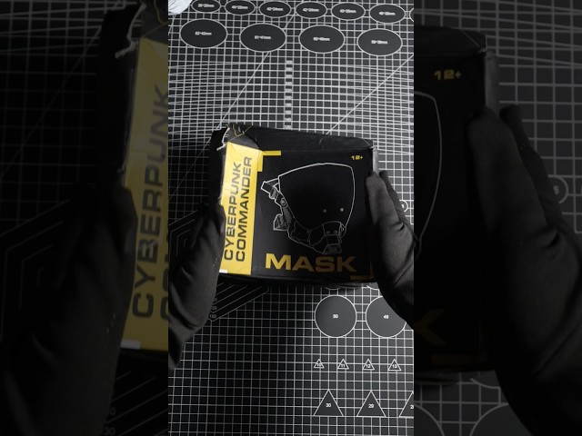 Vídeo relacionado con Zhongren hongren Cyberpunk - Máscara de cara completa para cosplay, máscara facial punk fresca, disfraz antivaho, desmontable, media cara, máscara Techwear para hombres y mujeres