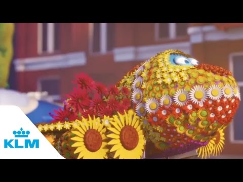 KLM - Bluey and the flower parade