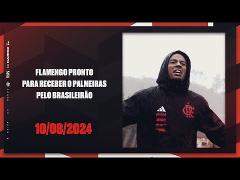 Flamengo ready to host Palmeiras in the Brasileirão