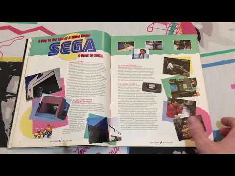 Let’s Read - Sega Visions Magazine - May/July 92’