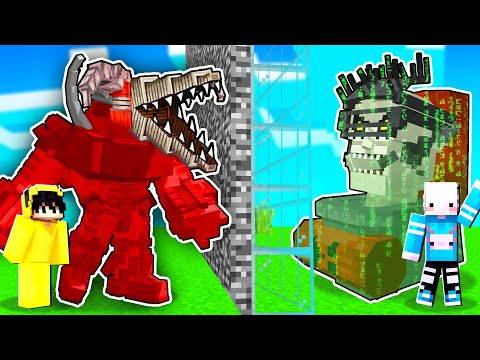 ŞEYTAN DRİLL MAN VS HACKER ASİT TOİLET! | Minecraft