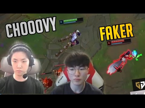 Chovy vs Faker Solobolo - Best of LoL Stream Highlights (Translated)