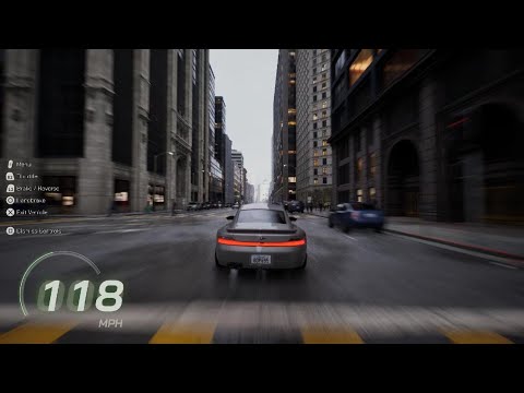 The Matrix Awakens: An Unreal Engine 5 Experience Crash physics