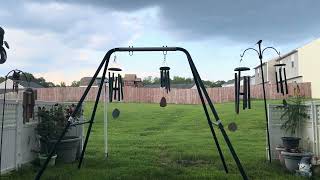 very windy before small storm