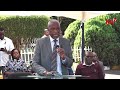 VC Professor Paul Wainaina speech during body viewing of Kenyatta University accident victims