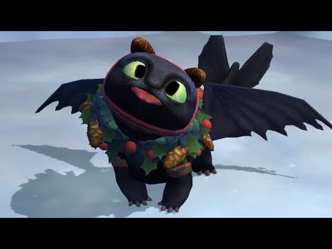 Snoggletog Toothless has Arrived! (Dragons: Titan Uprising)