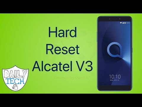 How to reset Alcatel V3 | DT DailyTech