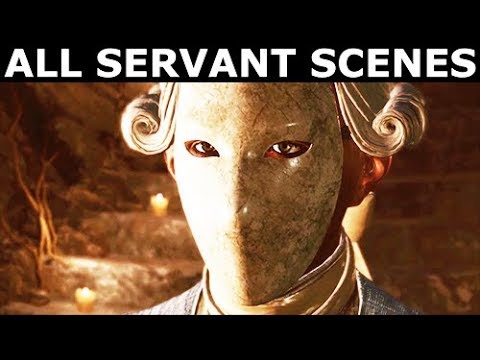 All Servant Scenes - The Council Episode 1: The Mad Ones (No Commentary)