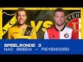 EDIVISIE | Speelronde 2: NAC Breda - Feyenoord