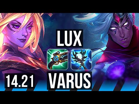 LUX vs VARUS (MID) | EUW Master | 14.21