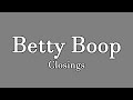 Paramount S Betty Boop Closings