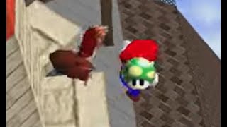 【マリオ64】緑の悪魔から逃走しながら赤コインを集める3【実況】