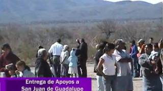 preview picture of video 'Entregas DIF Durango San Juan de Guadalupe'