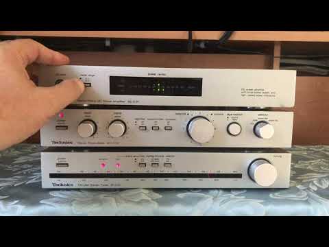 G】Technics SE-C01/SU-C01/ST-C01 パワーアンプ/プリアンプ/FM・AM