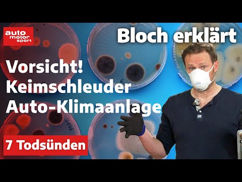 Vorsicht! Keimschleuder Auto-Klimaanlage - 7 Todsünden - Bloch erklärt #211 | auto motor und sport