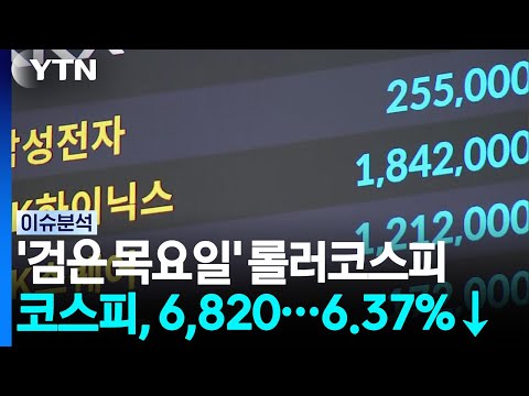 [이슈플러스] '검은 목요일' 코스피 다시 7천선 아래로...단일종목 레버리지 '제동' / YTN