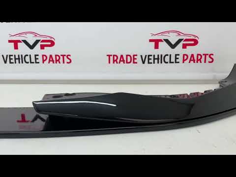 Fits BMW 5 Series G30 G31 Facelift 2020- Front Lip Splitter Spoiler AC Style Gloss Black video