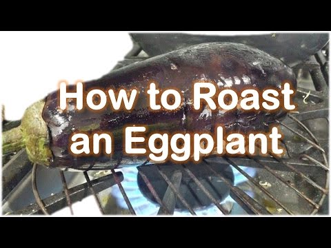 , title : 'How to Roast an Eggplant on stove | Fire by RinkusRasoi'