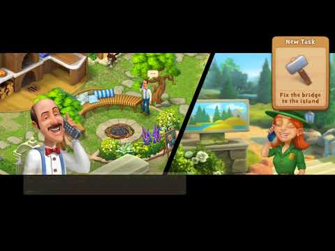 Gardenscapes level 2376-2400 Walkthrough Gameplay (iOS, Android)