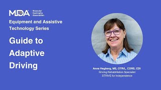 MDA Learning Series: Equipment and Assistive Technology