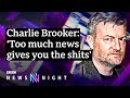 Charlie Brooker: 'The world has stolen my nightmare fuel' with Covid19 - BBC Newsnight