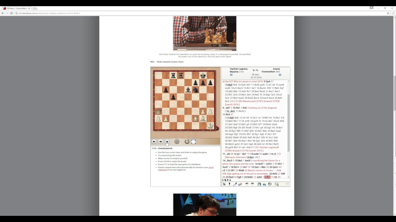 ChessBase 14 - Cloud Clip Database