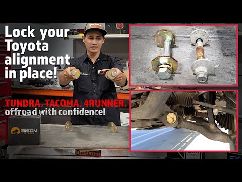 Lift Insurance! Bison Offroad Stop Cam keeps your control arm aligned!