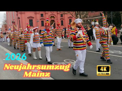 Neujahrsumzug der Garden in Mainz Januar 2026 Festumzug Parade - St. Peter 
