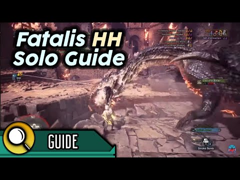 How to Solo HH Fatalis - Matchup, Skills, Build, Openings, etc | MHW Iceborne